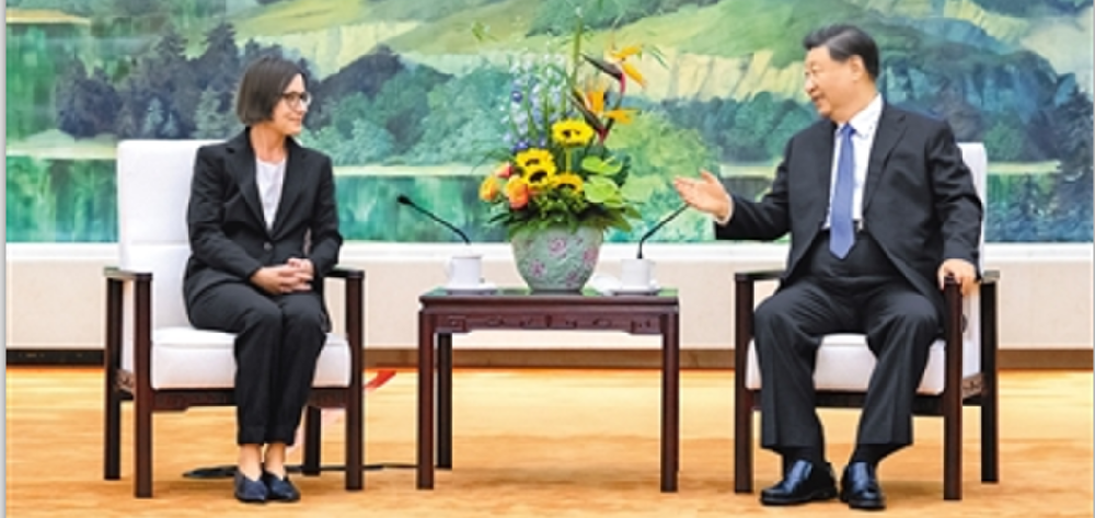 【人民日报】习近平会见红十字国际委员会主席斯波利亚里茨