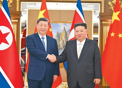 【人民日报】习近平同金正恩举行会谈