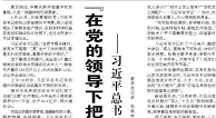 【人民日报】“在党的领导下把家园建设得越来越美”